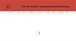 Desktop Screenshot of mso-schulchor.de