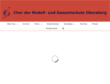 Tablet Screenshot of mso-schulchor.de
